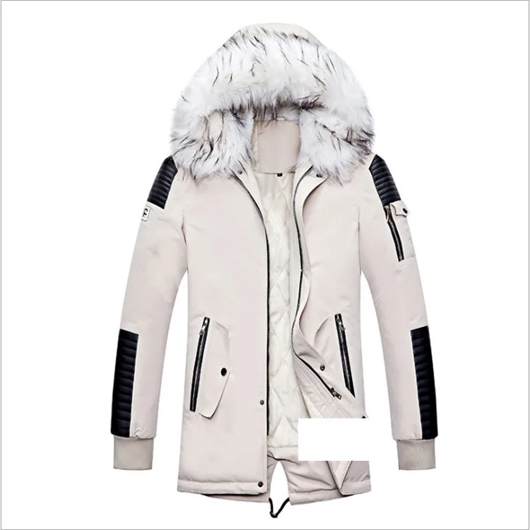 Long Outwear Hooded Collar Jackets And Coats Men Veste Homme Brand Tide Winter Jacket Men Thicken Warm Parkas Casual Long Outwear Hooded Collar Jackets And Coats Men Veste Homme Brand Tide Winter Jacket Men Thicken Warm Parkas Casual