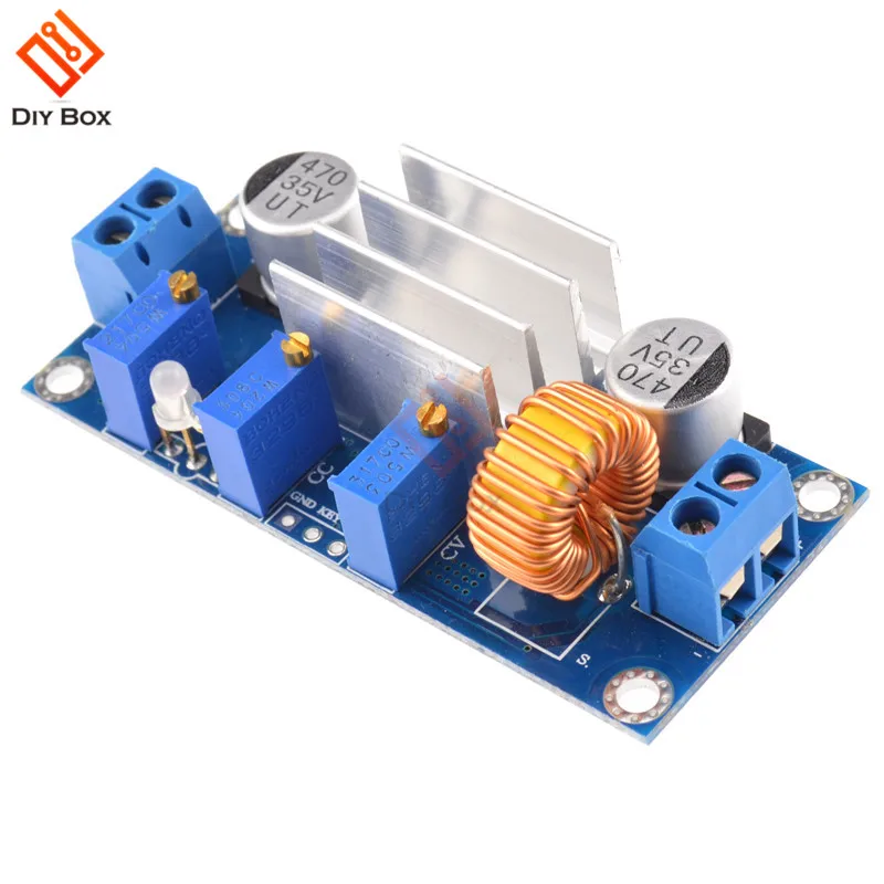 XL4005 5A DC-DC понижающий преобразователь напряжения ПИТАНИЕ ТРАНСФОРМАТОР модуль CC/CV литиевая батарея зарядная плата