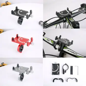

2020 Brand New Adjusted Bicycle Phone Holder For Universal Mobile Cell Phone Holder Bike Handlebar Clip Stand GPS Mount Bracket