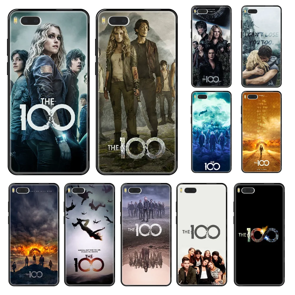 TV The Hundred 100 Phone case For Xiaomi Redmi Mi 3 5 6 8 9 A1 2 Max3 Mix2 X SE Lite Pro black luxury waterproof art cover | Мобильные