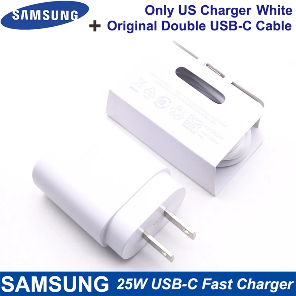 airpods usb c Original Samsung S20 5G 25W Charger Surper Fast Charge USB Type C Pd PPS Quick Charging For Galaxy Note 20 Ultra Note 10 S21 usb c fast charge Chargers