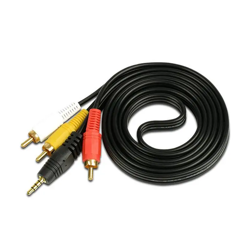 1.5m Av Line 3.5mm Audio One to Three 3RCA And Video Connection Cable Adapter KY141 |