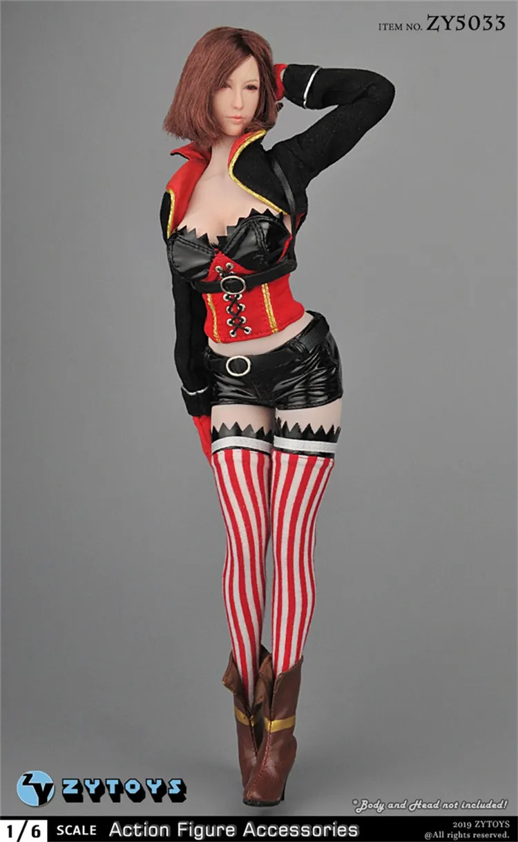 ZYTOYS ZY5033 1/6 Jean Barr костюм набор для 12 дюймов Женская Фигурка DIY