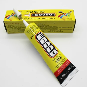 

High Quality E8000 Glue 50ml Multipurpose Adhesive Epoxy Resin Diy Jewelry Fix Touch Screen Glue