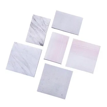 

Marble Texture Sticky Notes Self Adhesive Stone Style Sticky Notes School Office Stationery Supplies Self Adhesive Message Note