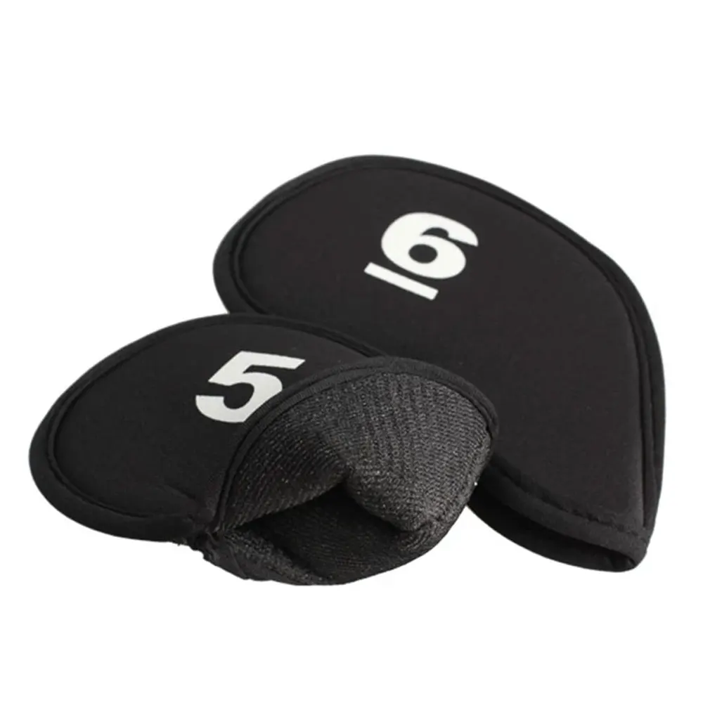 Putter Cover Железный чехол для короткой Клюшки Для клубного хранения нейлон 11 шт. Подарочный чехол клюшки для гольфа Путешествия Спорт на открытом воздухе