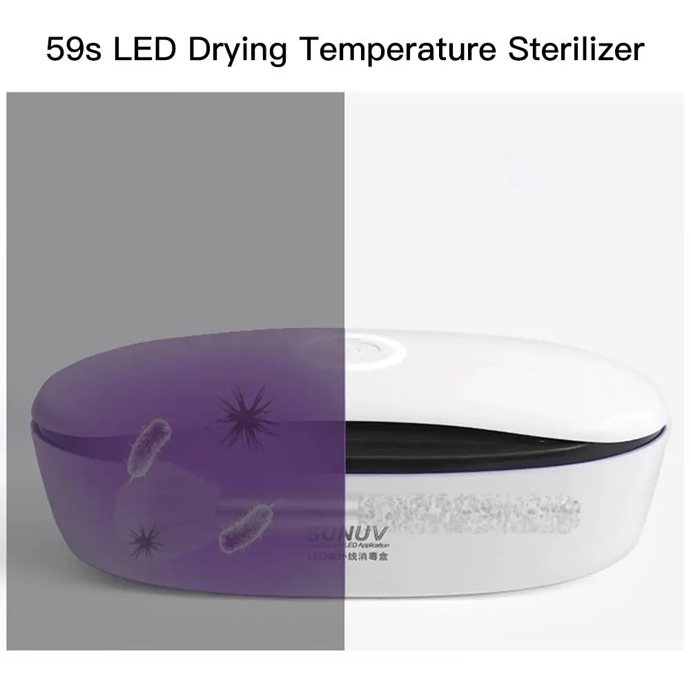 

59s LED Dry Temperature Sterilizer Vet-Tattoo Dental Medical Autoclave Manicure tool sterilizer For Nails Pedicure Salon Adapter