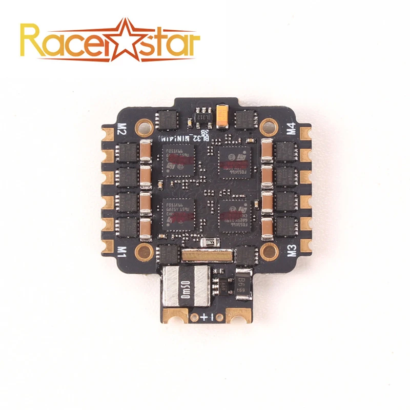 20x20 мм Racerstar ReachUp 40A BLheli_32 2-6S 4в1 DShot1200 бесщеточный ESC для радиоуправляемого дрона FPV Quadcopter игрушки Запасные части w/5 V BEC