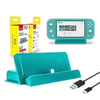 

Nintendo Switch Lite Charger Charging Dock,Compatible with For Nintendo Switch and Switch Lite Charging Stand Dock