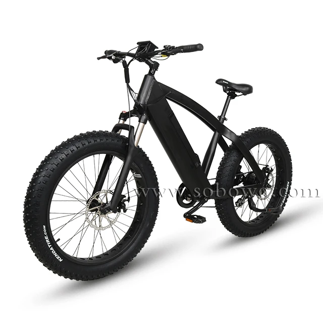 Sobowo Q7-9 26*4 inch patented high quality mountain electric bicycle