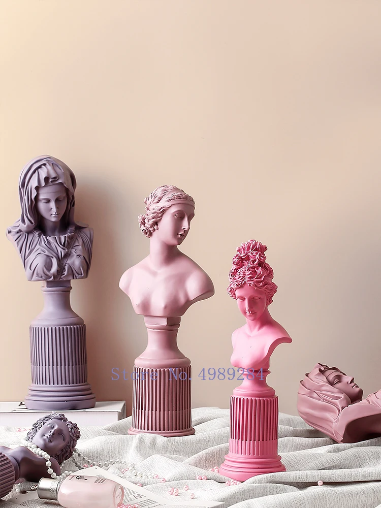 Нордическая креативная Смола Имитация гипсовая скульптура Венера декоративные украшения дома Современные ремесла украшения миниатюрные фигурки
