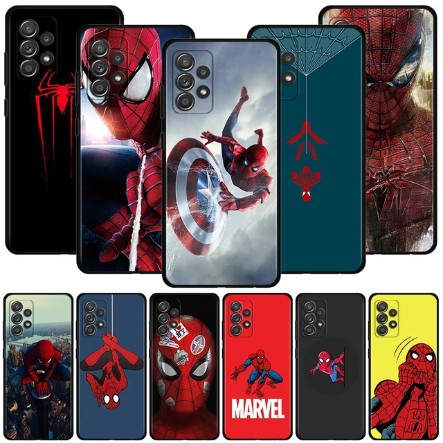 Spiderman Spider Man Marvel Soft Casing for Samsung Galaxy Note 20 Ultra 10  8 9 S10 Lite S9 Plus A71 A70 A02S A6 Phone Case - AliExpress