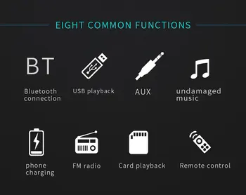 

New Products Car Bluetooth MP3 Player Card U Disk FM Radio Car Audio Central Control Modification SWM-M2