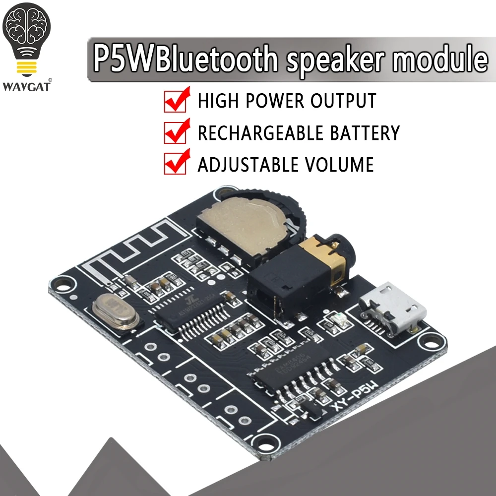 Новый 5 Вт + 5 Вт PAM8406 Bluetooth 5,0, стерео модуль усилителя мощности звука, модуль усилителя звука, для Arduino, diy kit|Интегральные схемы| | АлиЭкспресс