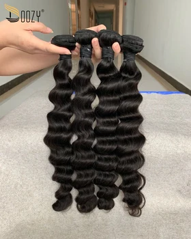 

Doozy Hair Brazilian Hair Loose Deep 4 Bundles Virgin Human Hair