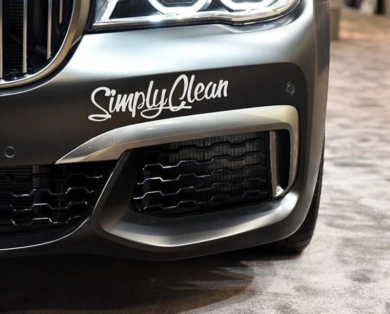 Simply Clean V2 стикер смешной JDM окно грузовика наклейка на окно Jew64