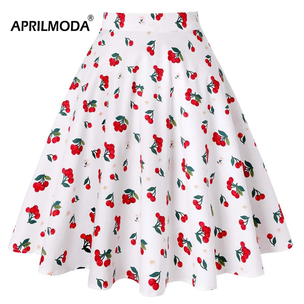 plus size white skater skirt