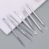 7PCS/1Set Stainless Steel Extractor Blackhead Remover Needles Acne Pimple Blemish Treatments Face Skin Care Beauty Tools ► Photo 3/6