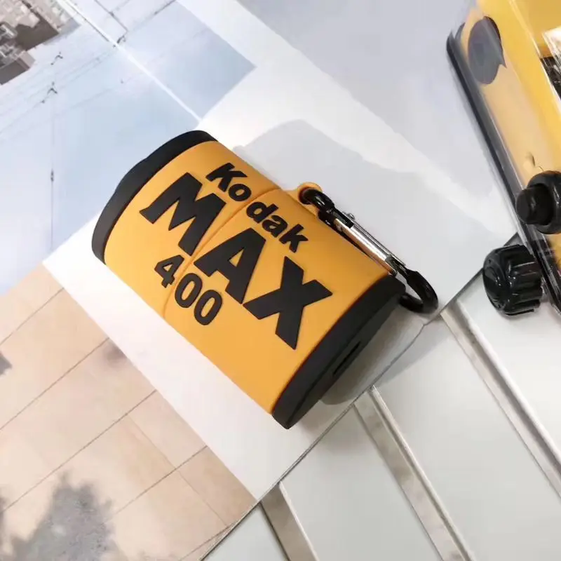 Чехол для AirPods с мультяшным рисунком, защитный чехол для беспроводных наушников, чехол для Airpods 12