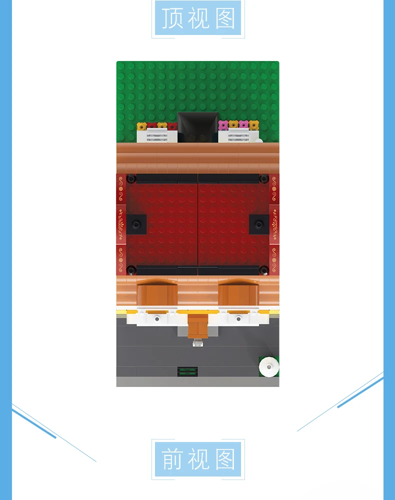 MOC City Street Series Old Fishing Store Houseboat Restaurant Model Building Blocks Toys For Children Fit Lepining Bricks Gifts