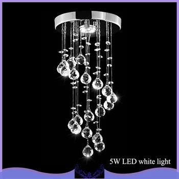 

Crystal LED Ceiling Lights Pendant Lights Lamparas De Techo Colgante Moderna Modern Glass Crystal Ball Pendant Lights Lamps