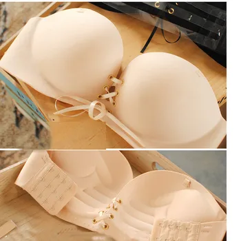 

Lace Cotton Seamless Bras For Women Bra Sexy Bra Push Up бюстгалтер пуш ап soutien gorge dos nu sujetador sin tirantes бесшовный