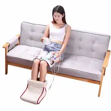 Теплые мягкие плюшевые ботинки с подогревом, сохраняющие тепло, с электрическим подогревом, с вилкой европейского стандарта