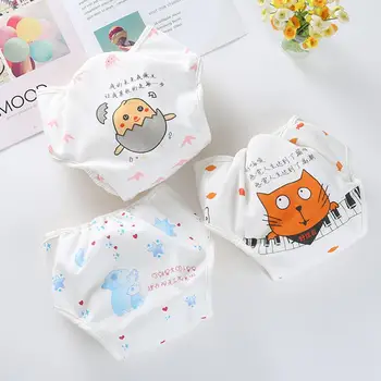 

Kidlove Infant Printing Diaper Cover Side Leakage Preventive Diaper for Baby