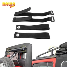BAWA Регулируемый защитный ремень для Jeep Wrangler TJ JK JL 1997- затягивающиеся ремни