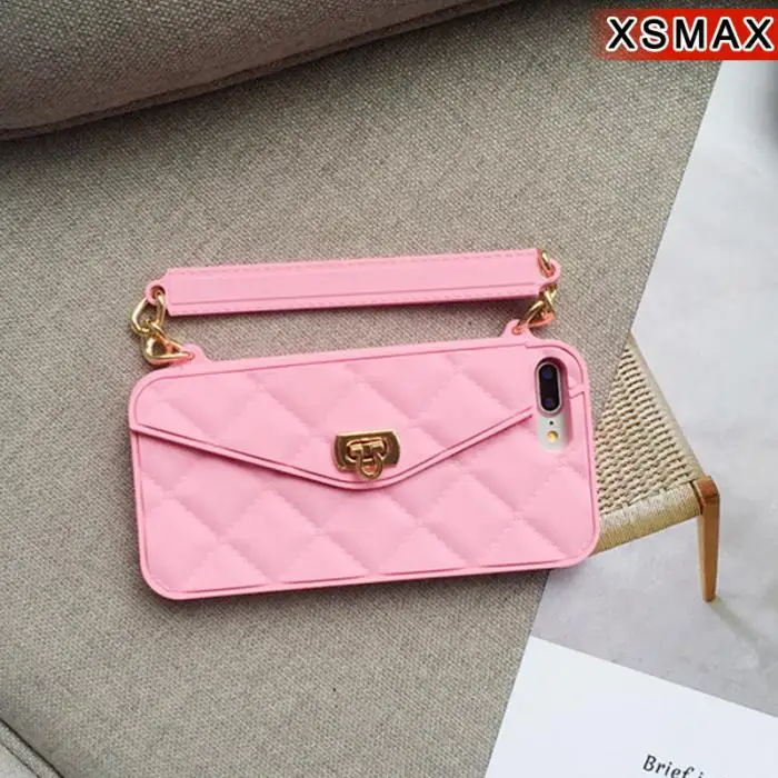 Роскошный стильный портативный мини мобильный кошелек для телефона сумка для карт кошелек для iPhone XS Max/XR/X/8/7/6/6 S/Plus сумка для мобильного телефона