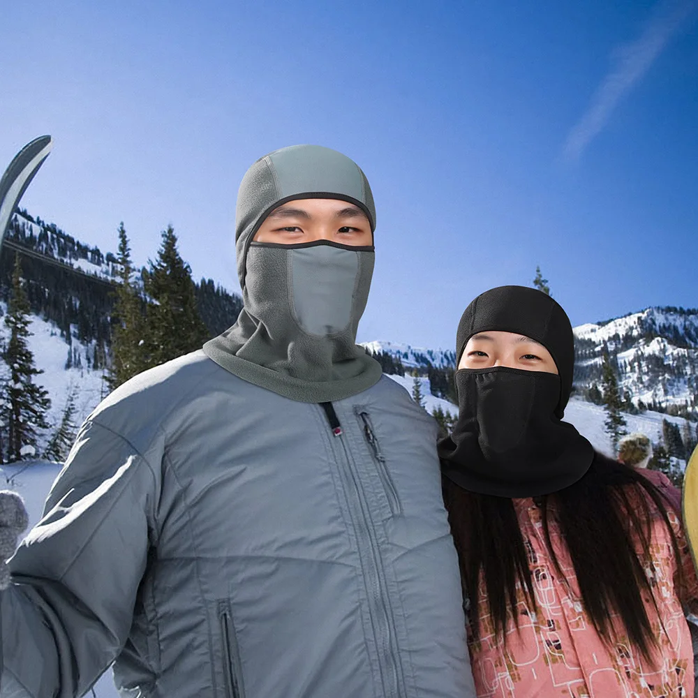 Qinglonglin зимняя спортивная Балаклава маска для лица Регулируемая Ветрозащитная маска для лыжного спорта
