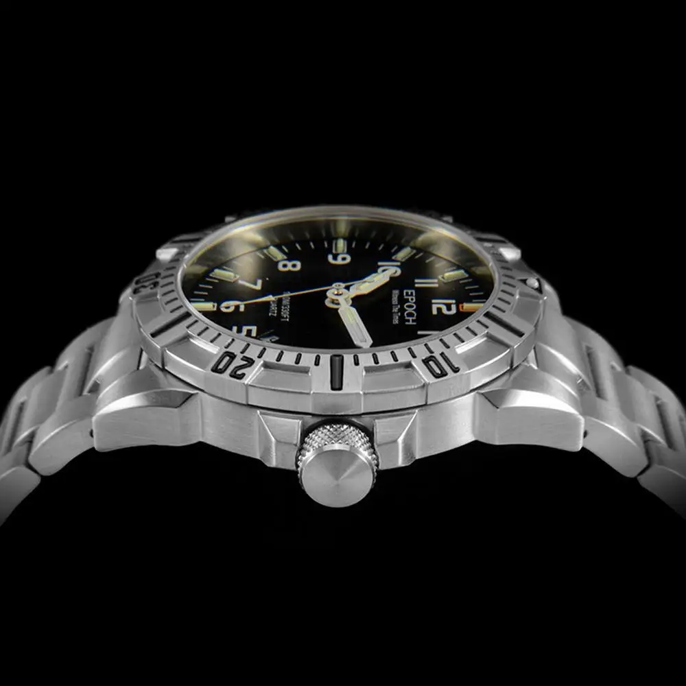 Мужские военные наручные часы, мужские часы с Тритием, EPOCH sport T25, светящиеся водонепроницаемые наручные часы, мужские кварцевые часы 6020 г