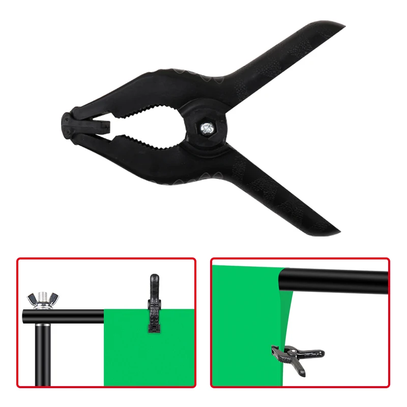  PYNSSEU Backdrop Stand 8.5 x 10ft Adjustable Photography Muslin Background Support System Stand for