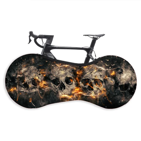 New Outdoor Bike Cover Bicycle Storage Bag Waterproof Protection Dustproof Shelter Scratch-proof  ElasticWheels Cover