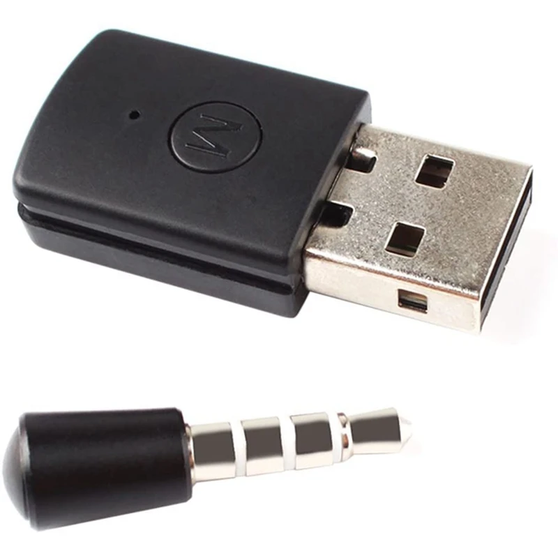 for PS4 Headset USB Bluetooth Adapter Stable Portable Wireless Console
