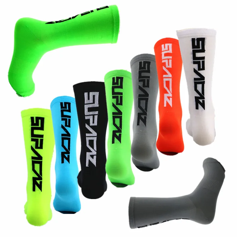 SUPACAZ calcetines de deporte al aire libre transpirable ciclismo calcetines para ciclismo correr escalada Camping calcetines 40-45