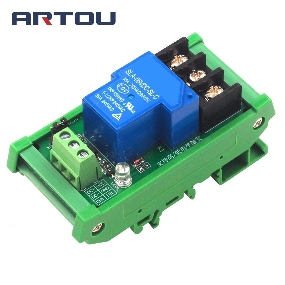 NEW 1 Channel Relay Module Optocoupler Isolation Low Level Trigger PLC Board