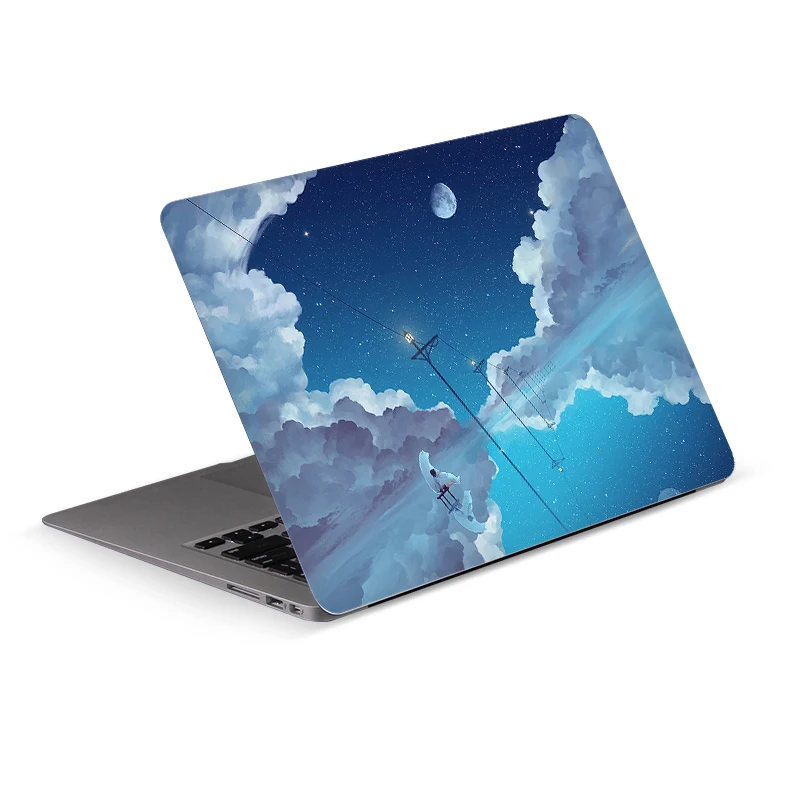 DIY Skin Watercolor Laptop Sticker Laptop Skin 12/13/14/15/17 inch for MacBook Dell HP Lenovo etc Decorat