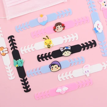 

100 pcs Masks Belt Anti-tension Adhesive Hook Ear Protection Adjustable Buckle Belt Wear Artifact Anti-pain Decompression