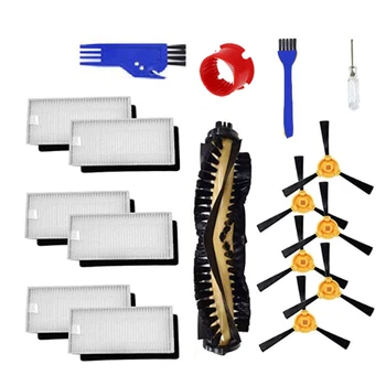 

17Pcs for Ecocovac Deebot N79 N79S DN620 DN621 DN622 Robot Vacuum Cleaner Replacement Kit Main Brush Filter Side Brush