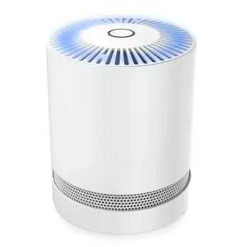 

AC110-240V Air Cleaner HEPA Filter Low Noise Fashion Air Purifier Indoor 4W Modern LCD Screen Hepa Cleaner Smog Sterilizer