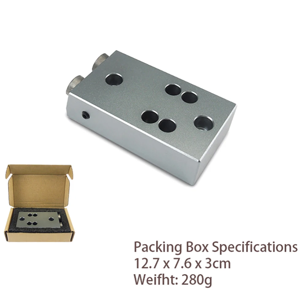 Aluminium alloy Oblique Punch locator Woodworking Tool Drilling Tools Wood Working Precise Self Centering Dowelling Jig