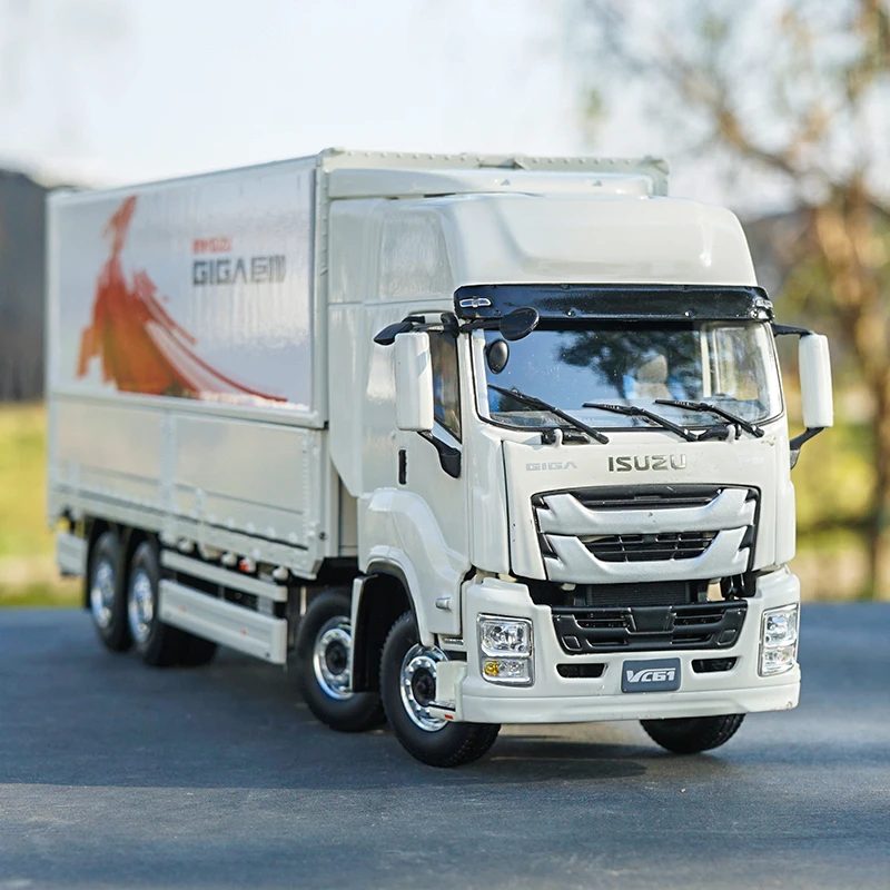 Оригинальная фабрика 1:32 модель грузовика контейнера ISUZU GIGA 4X2 Van Express для