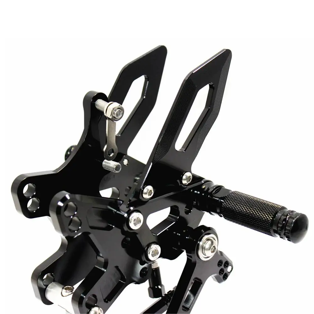 Для Kawasaki ZX10R ZX-10R ZX 10R 2011 2012 2013 ЧПУ Регулируемые подножки для ног Rider Rearsets педаль для ног