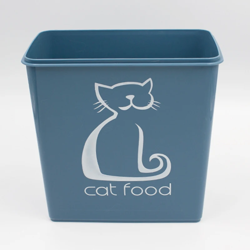 Smartpet 5.8L герметичный с рисунком собачки и котика Еда контейнер для хранения