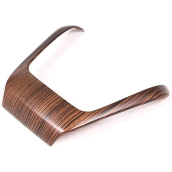 

Car Accessories Steering Wheel Decoration Strips Trim Wood Grain for Toyota Land Cruiser Prado FJ150 2018