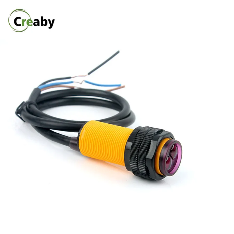 E18-D80 Infrared Obstacle Avoidance Photoelectric Sensor Proximity Switch Robot Diffuse Reflection Photoelectric Moudle