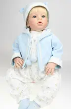 

28'' Lifelike Reborn Toddler Baby Boy Doll Toy Soft Silicone Vinyl Newborn Gift Reborn Baby Doll Full Body Silicone Baby Doll