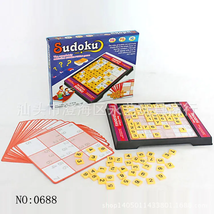 Детская обучающая игра Sudoku шахматы детская повседневная настольная игра поставщик электроэнергии горячая распродажа