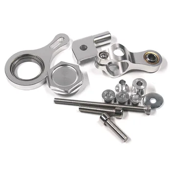

1 Set Cnc Aluminum Adjustable Motorcycles Steering Stabilizer Damper Bracket Mount Kit For Yamaha Yzf R6 2006-2017/ R1 2009-2012